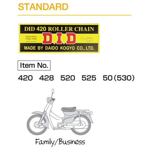 DRIVE CHAIN - 415S-130 RB STANDARD