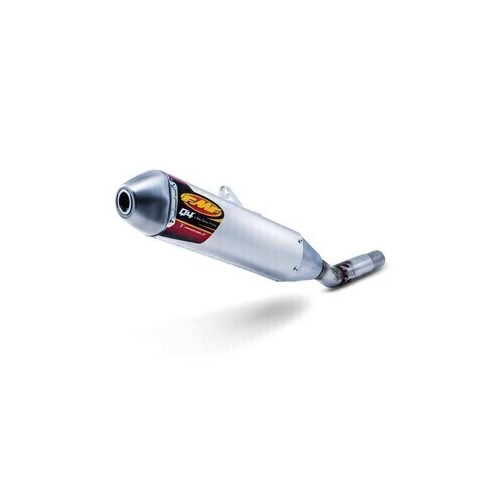 FMF Q4 HEX S/A Muffler (45590) - KTM250-450SXF'15-17FE/EXCF'17/HSQFC250-450'16-17//FE 250-501