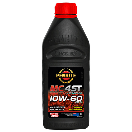 Penrite MC-4ST 10W-60 100% Pao Ester Full Synthetic 1 Litre