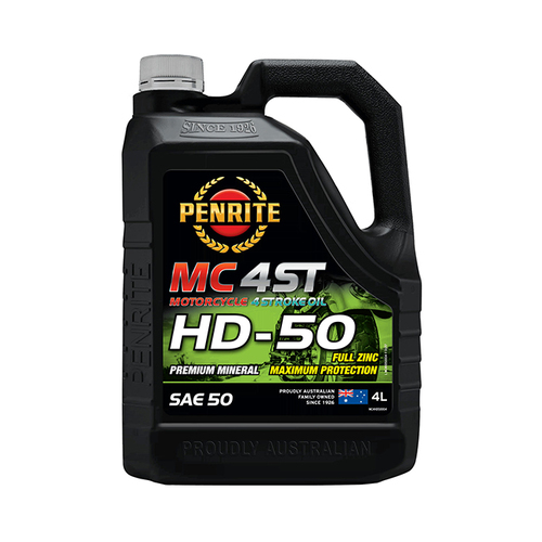 Penrite MC-4ST HD SAE 50 Mineral 4 Litre