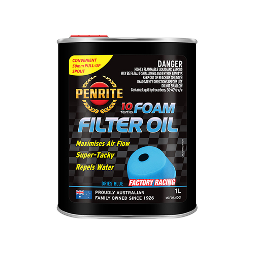 Penrite Foam Filter Oil (Liquid) 1 Litre