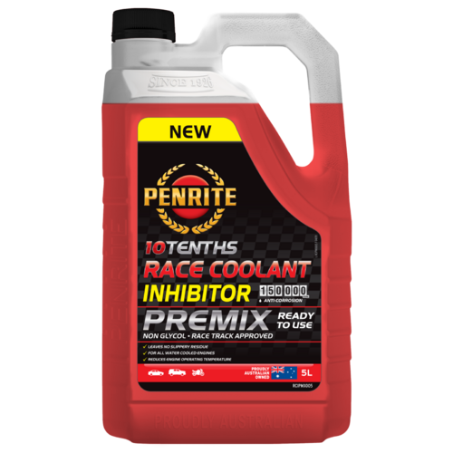 10 Tenths Race Coolant Inhibitor Premix 5 Ltr