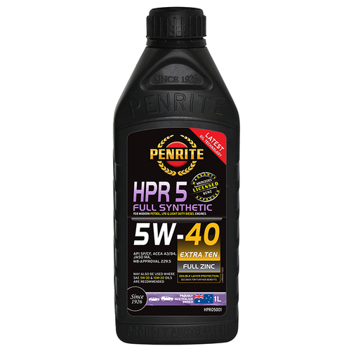 Penrite Hpr 5 5W-40 Full Synthetic 1 Litre