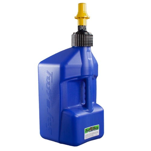 5 gal/20 Litre Blue Tuff Jug with Yellow Ripper Cap