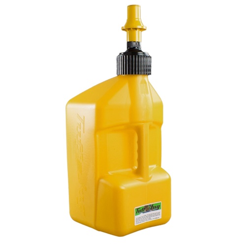 5 gal/20 Litre Yellow Tuff Jug with Yellow Ripper Cap