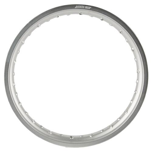 States MX Rim 18 x 2.15 / 36H 2X/LHH - Silver