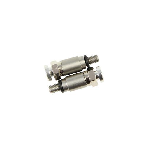 States MX Fork Bleeder Valves - Silver