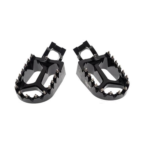 States MX S2 Alloy Off Road Footpegs - KTM/Husqvarna (Fits '16-) Black