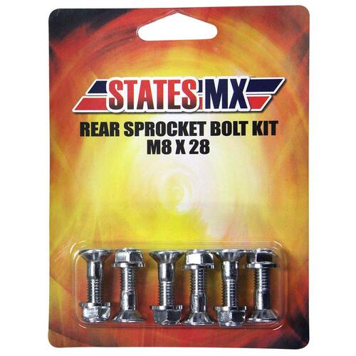 States MX Sprocket Bolt Kit (M8X28)