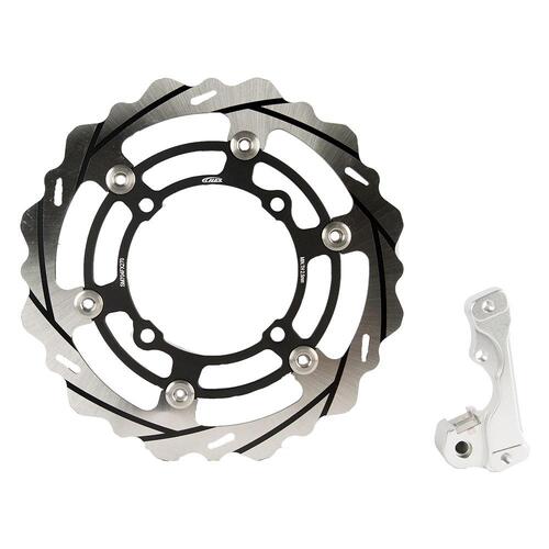 States MX 270mm Oversize Front Disc Kit With Bracket - Kawasaki