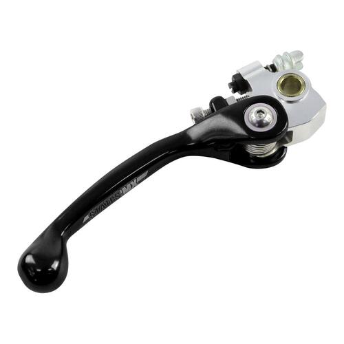 States MX Front Brake Lever - STD Flex - Honda - Black