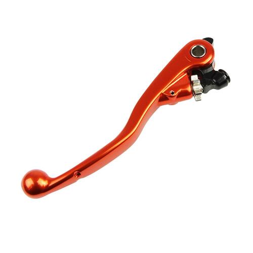 States MX Clutch Lever - STD Flex - KTM - Orange (Brembo Master Cyl.)