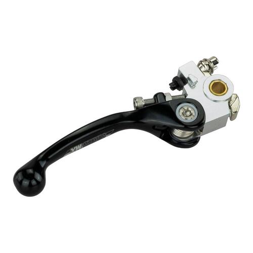 States MX Clutch Lever - STD Flex - Honda CRF450R ('21) - Black