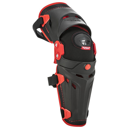 Fly 5 Pivot Knee Guard Black - Adult