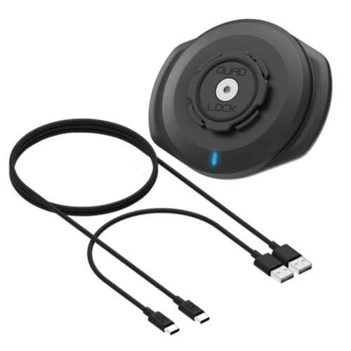 Quad Lock Accessory - Weatherproof Wireless Charging Head - Motorcycle