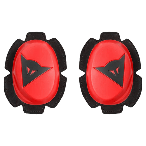 Dainese Armour Pista Hd Knee Slider - Fluo Red/Black