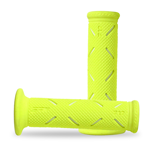 Progrip Fluoro Yellow Dual Density 717 Open Grips