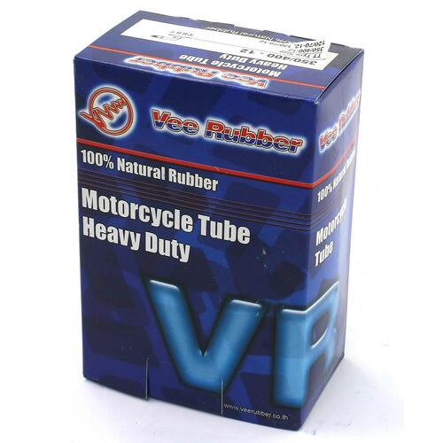 Vee Rubber Heavy Duty Tube - 1.5mm - 350/400-12, 90° Right Angle Valve