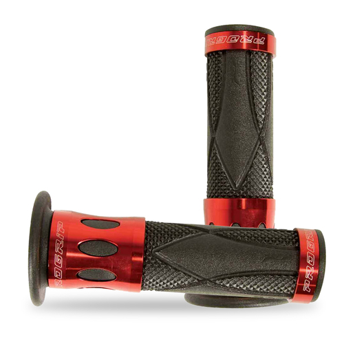 Progrip Red Dual Density 728 Streetbike Grips