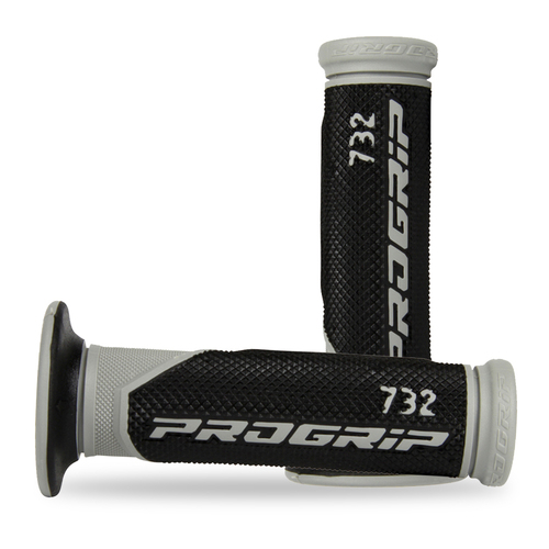 Progrip Grey Dual Density 732 Closed Grips