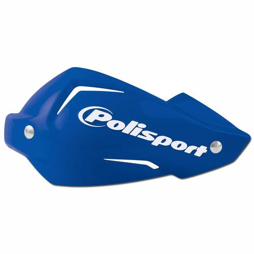 Polisport Touquet Handguards - Repl. Handguard Plastic & Bolt Kit - Blue