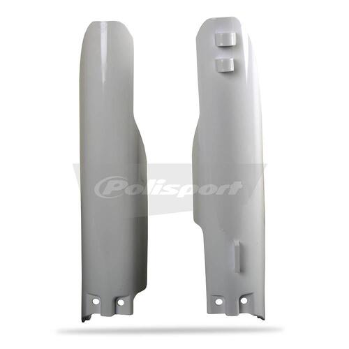 Polisport Fork Protectors - Suzuki RM125/250 ('01-06) - White