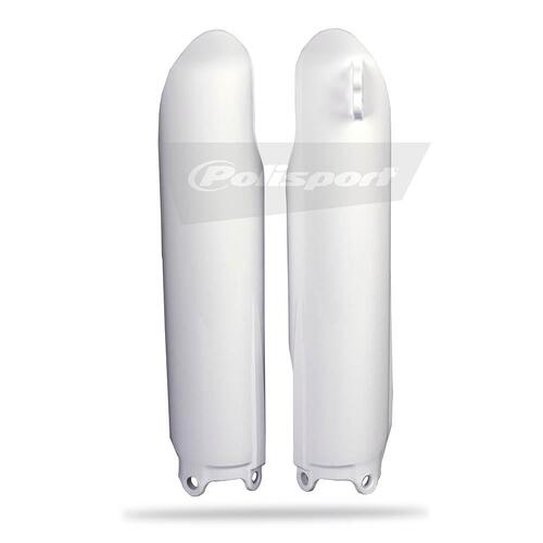 Polisport Fork Protectors - Yam YZ 125/250, YZ250F/450F - White