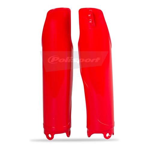 Polisport Fork Protectors - Hon CR125/250, CRF250R/450R - Red