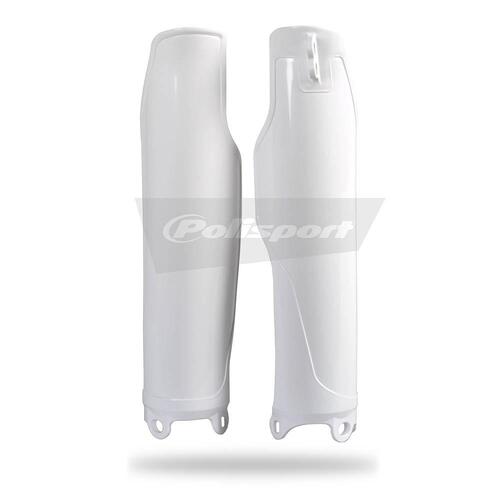 Polisport Fork Protectors - Kaw KX250F/450F - White