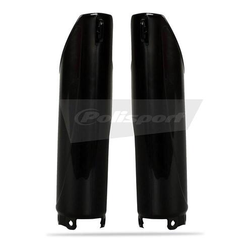 Polisport Fork Protectors - Hon CR125/250, CRF450R - Black