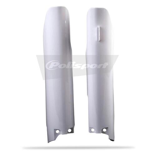 Polisport Fork Protectors - Suzuki RM-Z250, RM-Z450 - White