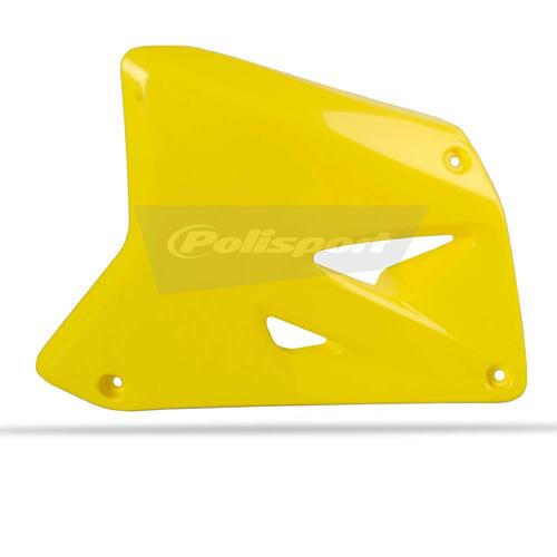 Polisport Radiator Shrouds - Suzuki RM85 ('02-17) - Yellow