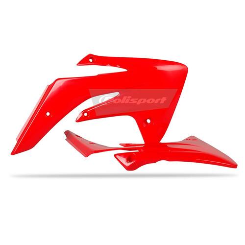 Polisport Radiator Shrouds - Hon CRF150R ('07-17) - Red