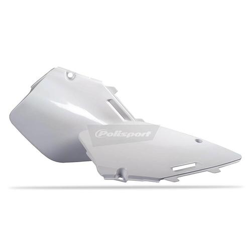 Polisport Side Covers - Suzuki RM125/250 ('96-00) - White