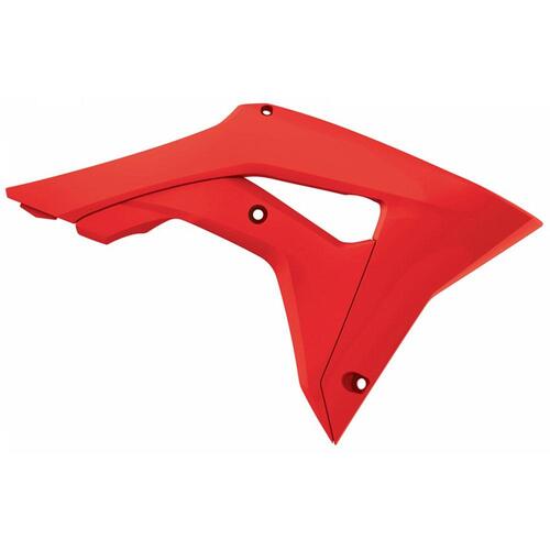 Polisport Radiator Shrouds - Hon CRF250R 18/CRF450R ('17-18) - Red