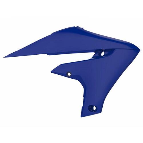 Polisport Radiator Shrouds - Yam YZ450F ('18) - Blue