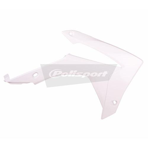 Polisport Radiator Shrouds - Hon CRF250R ('14-17), CRF450R ('13-16) - White