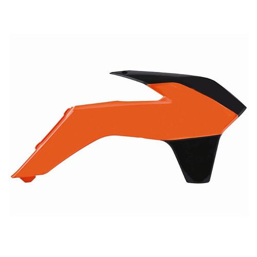 Polisport Radiator Shrouds - KTM SX/SX-F ('13-15) - Orange/Black