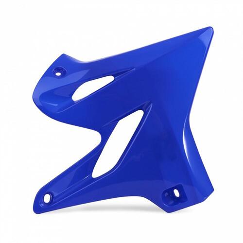 Polisport Radiator Shrouds - Yam YZ125/250 ('15-17) - Blue