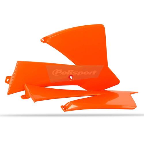 Polisport Radiator Shrouds - KTM 65 SX ('02-08) - Orange