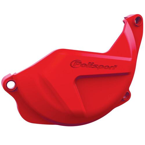 Polisport Clutch Cover Protector - Hon CRF450R ('10-16) - Red