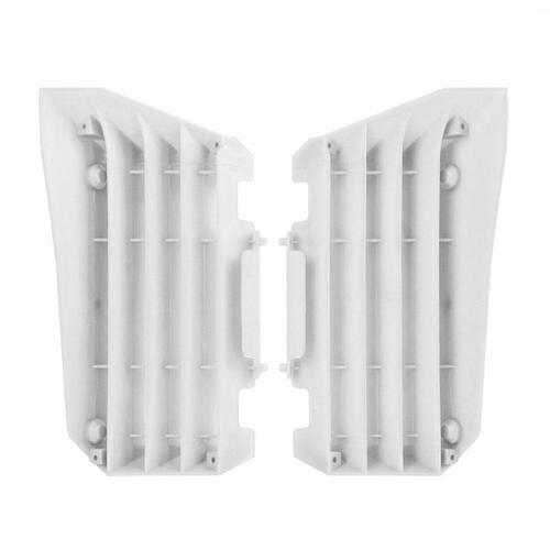 Polisport Radiator Louvers - Yam YZ250F/450F ('14-17) - White