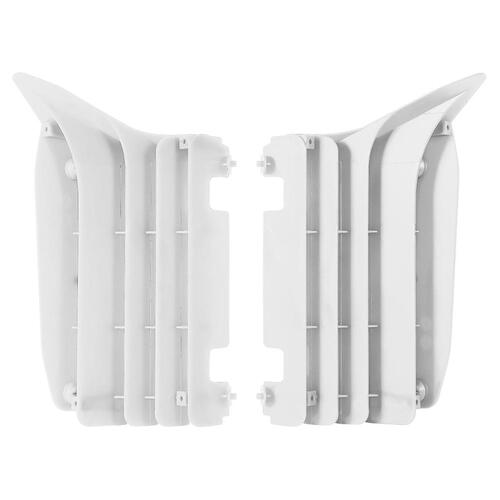 Polisport Radiator Louvers - Yam YZ250F ('10-13) - White