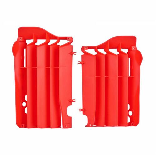 Polisport Radiator Louvers - Hon CRF250R ('14-15) - Red