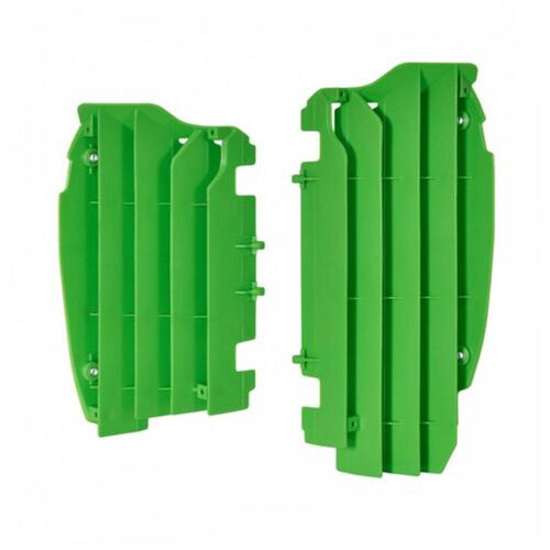 Polisport Radiator Louvers - Kaw KX450F ('12-15) - Green