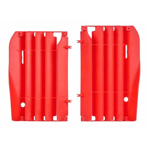 Polisport Radiator Louvers - Hon CRF250R ('10-13) - Red