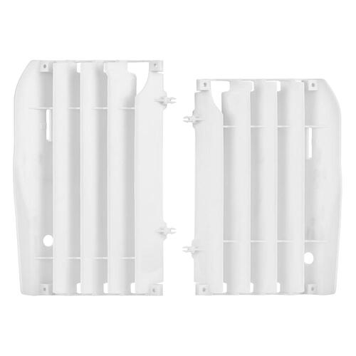 Polisport Radiator Louvers - Hon CRF450R ('09-12) - White