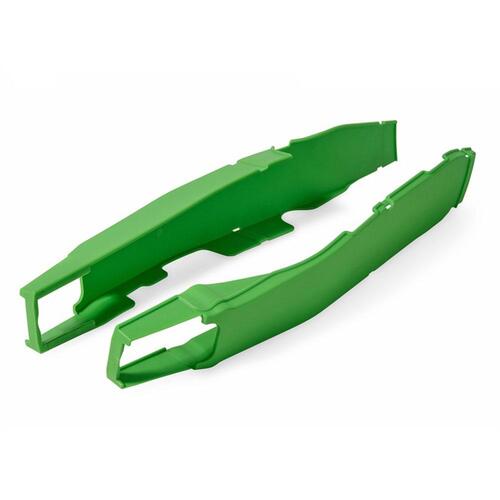 Polisport Swingarm Protectors - Kaw KX250F, KX450F - Green