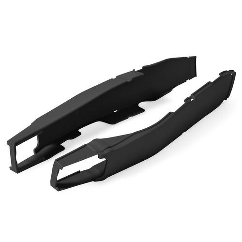 Polisport Swingarm Protectors - Kaw KX250F, KX450F - Black