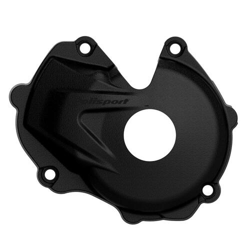 Polisport Ignition Cover - Kaw KX450F ('16-17) - Black